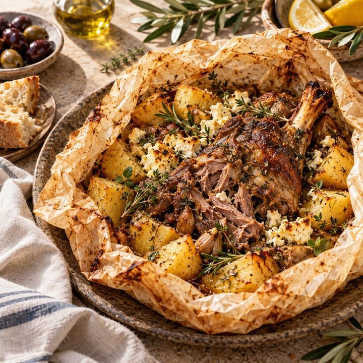 Lam uit de oven