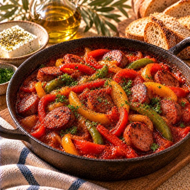 Worst met paprika